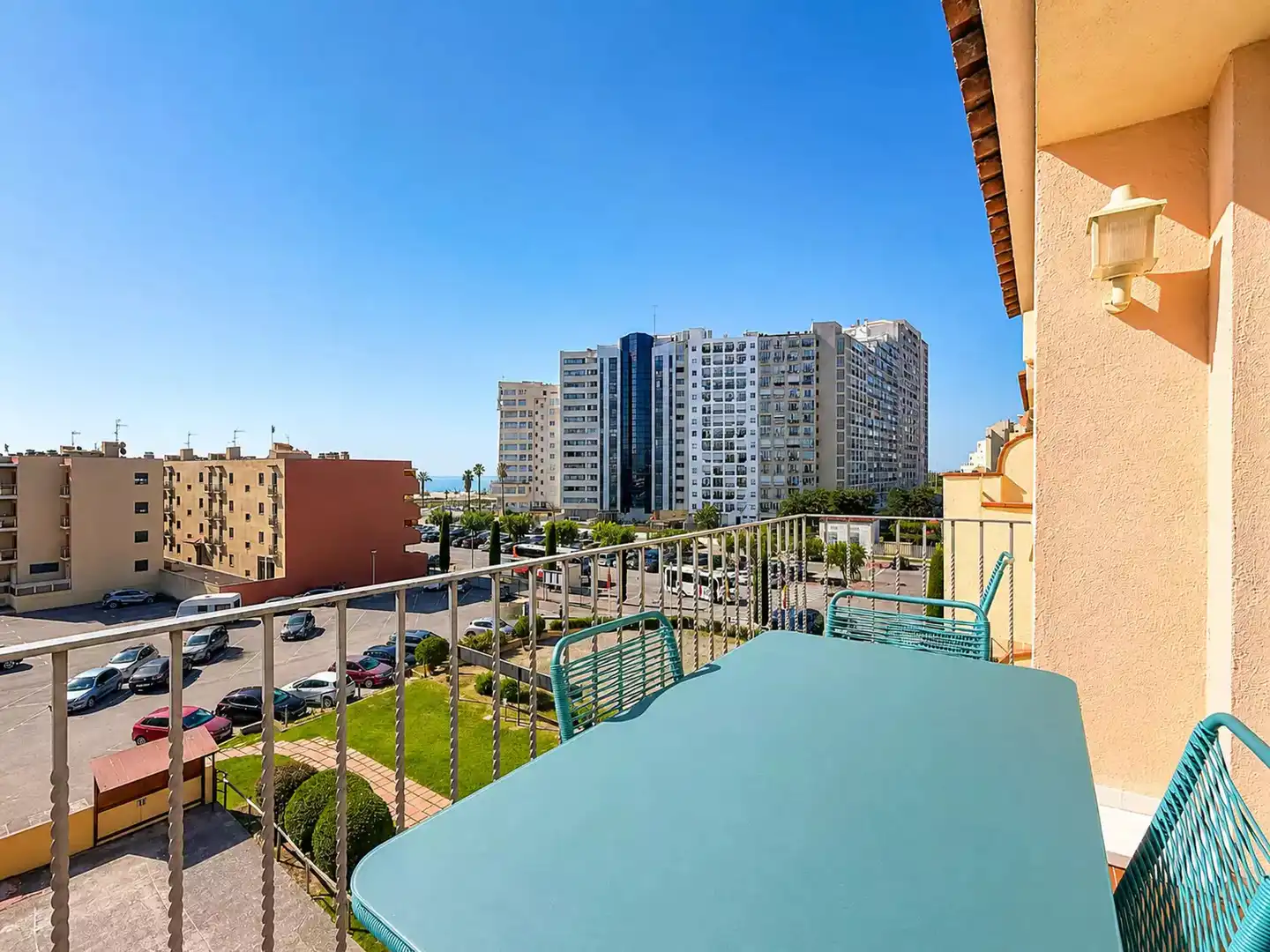 Terraza de Apartamento en venta en Empuriabrava con Aire acondicionado, Terraza y Piscina