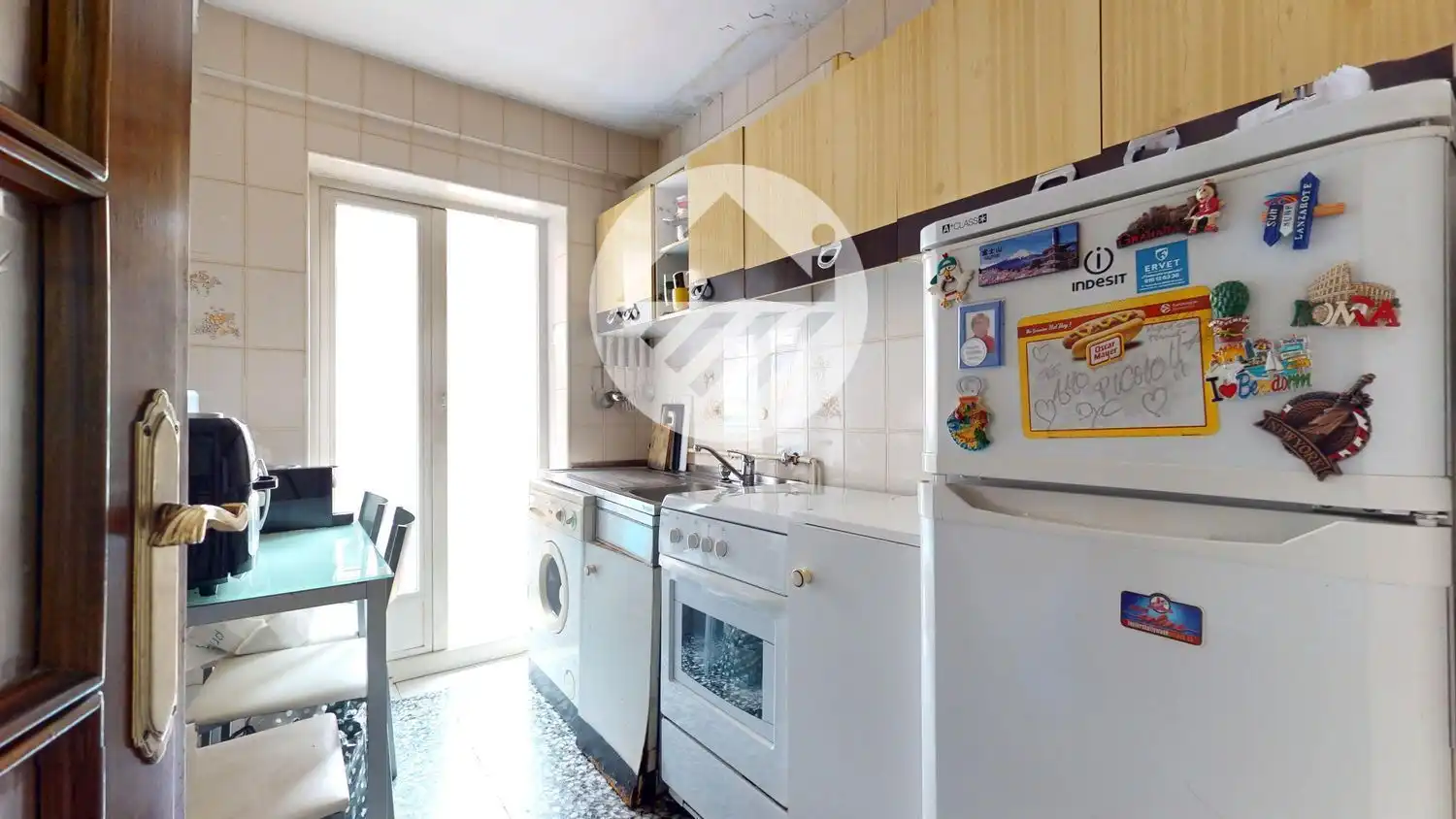 Cocina de Piso en venta en  Madrid Capital con Aire acondicionado y Terraza