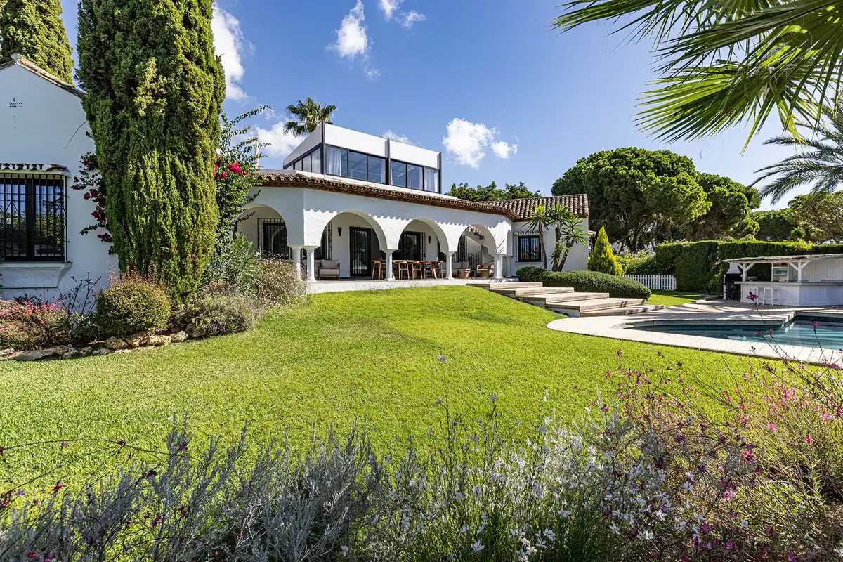Jardí de Casa o xalet en venda en Marbella Centro