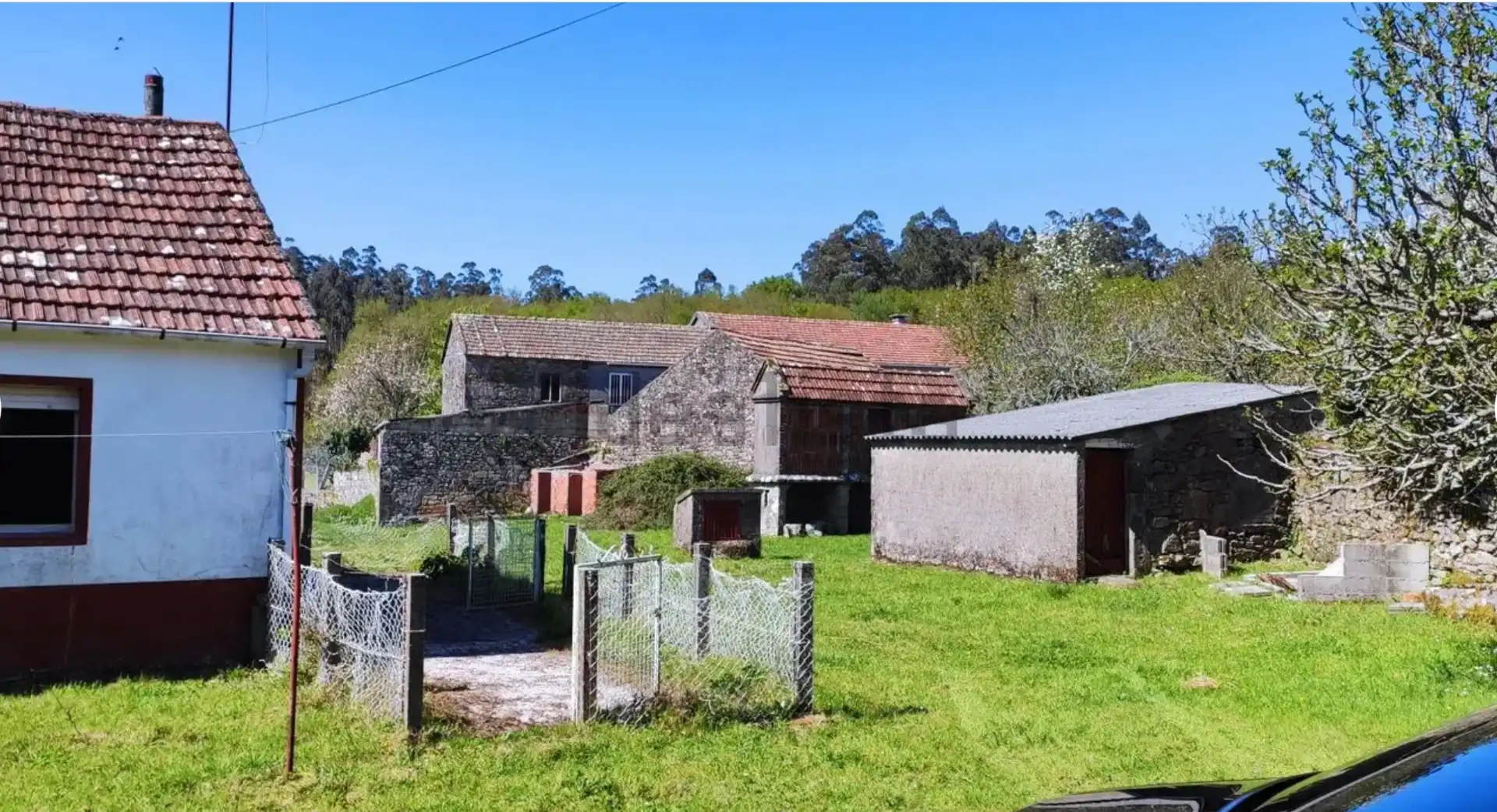 Vista exterior de Casa o chalet en venta en A Estrada  con Amueblado