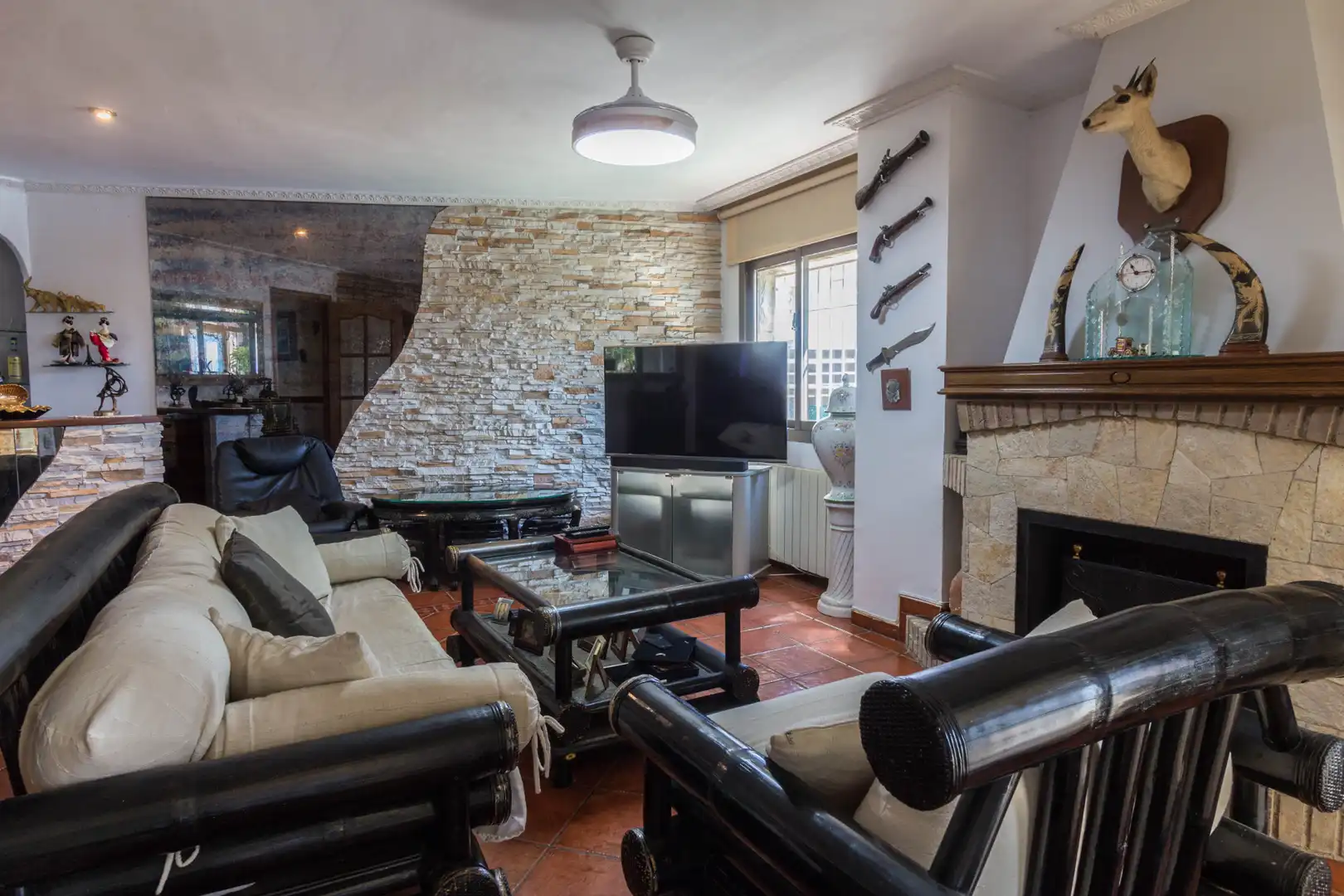 Living room of Houses for sale in Cambrils  with Heating, Private garden and Terrace