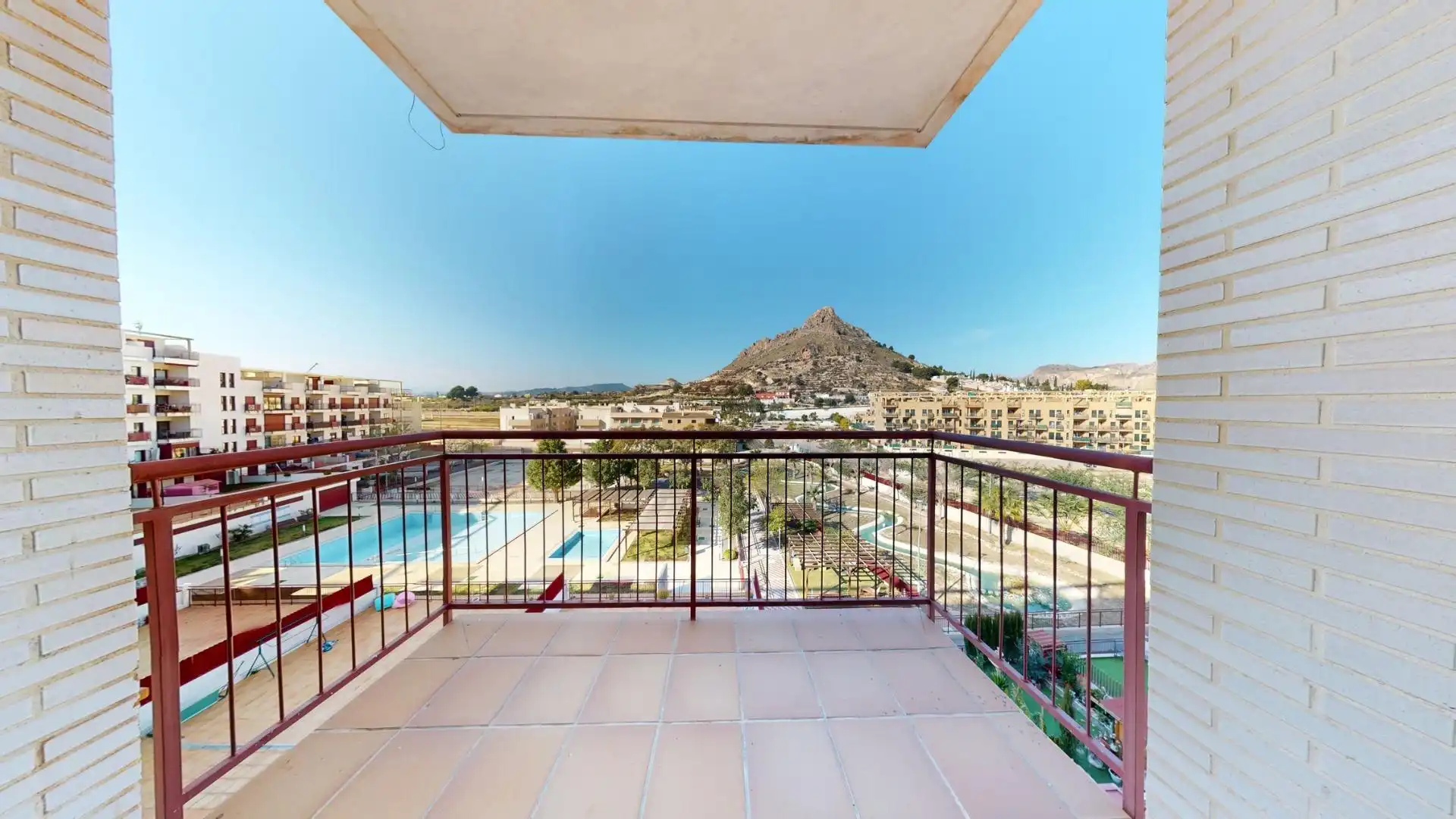Terraza de Apartamento en venta en Archena con Piscina