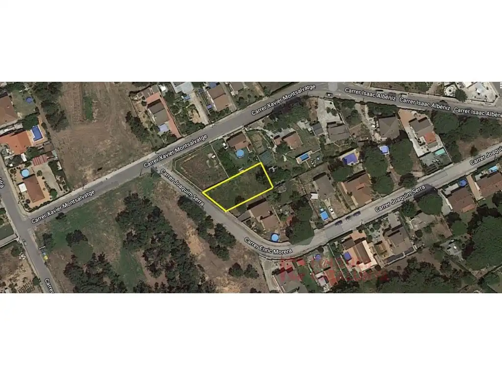 Terreny residencial en venda a d'Enric Morera