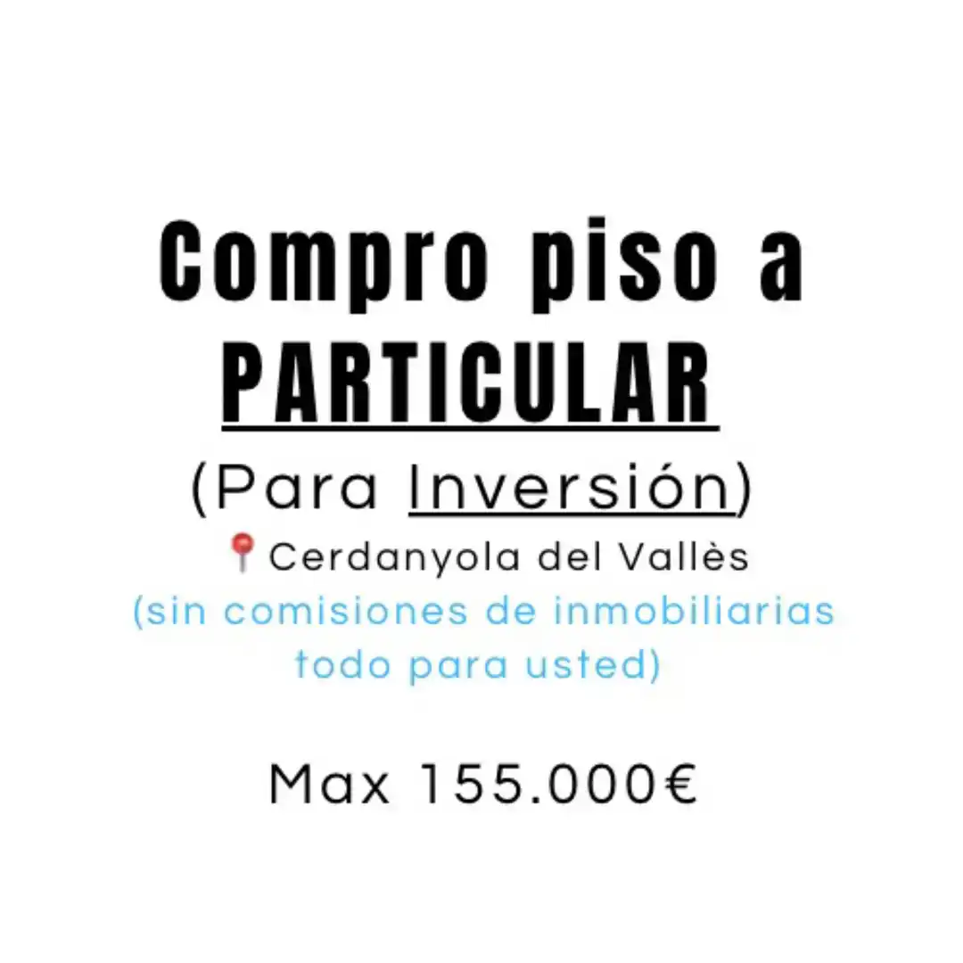 Pis en venda en Cerdanyola del Vallès