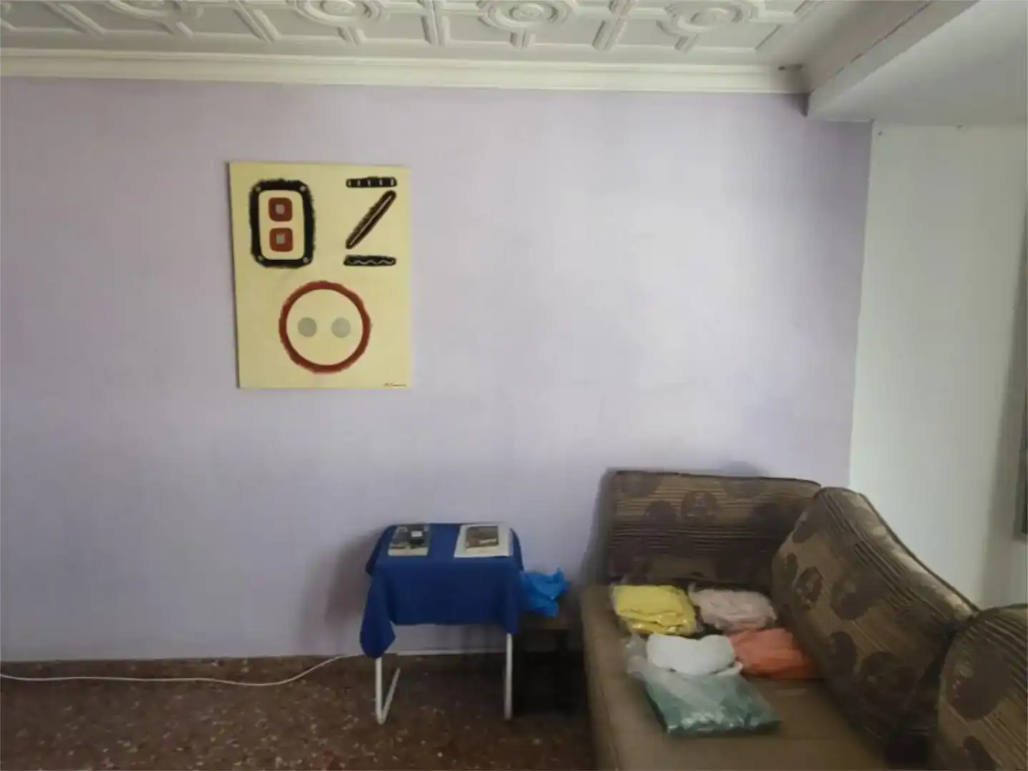 Sala de estar de Piso en venta en Sueca ciudad