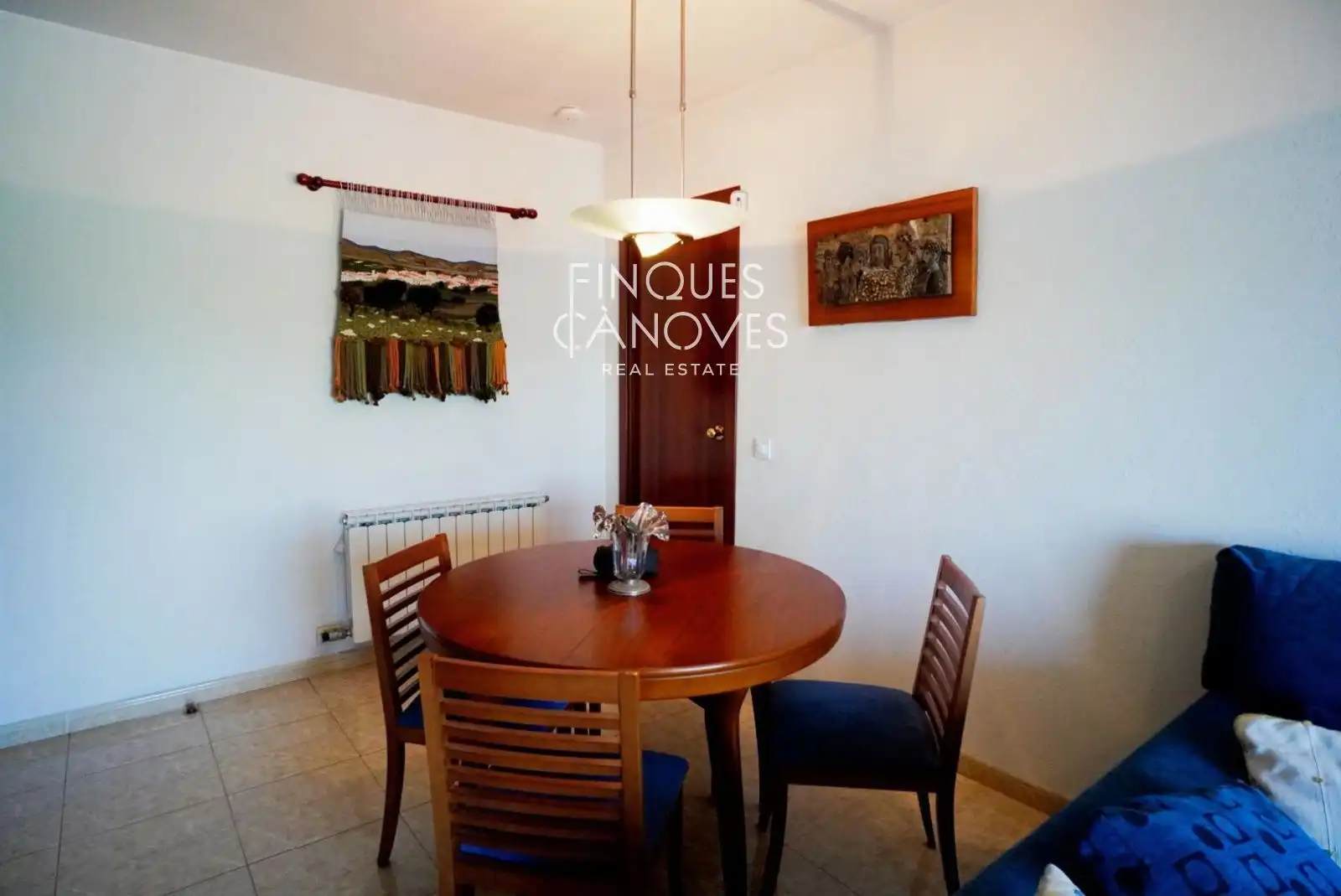 Dining room of Flat for sale in Girona  with Heating, Terrace and Furnished