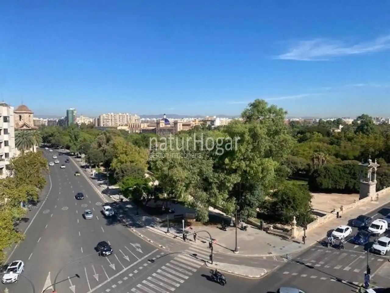 Vista exterior de Pis de lloguer en Valencia amb Aire condicionat, Calefacció i Parquet