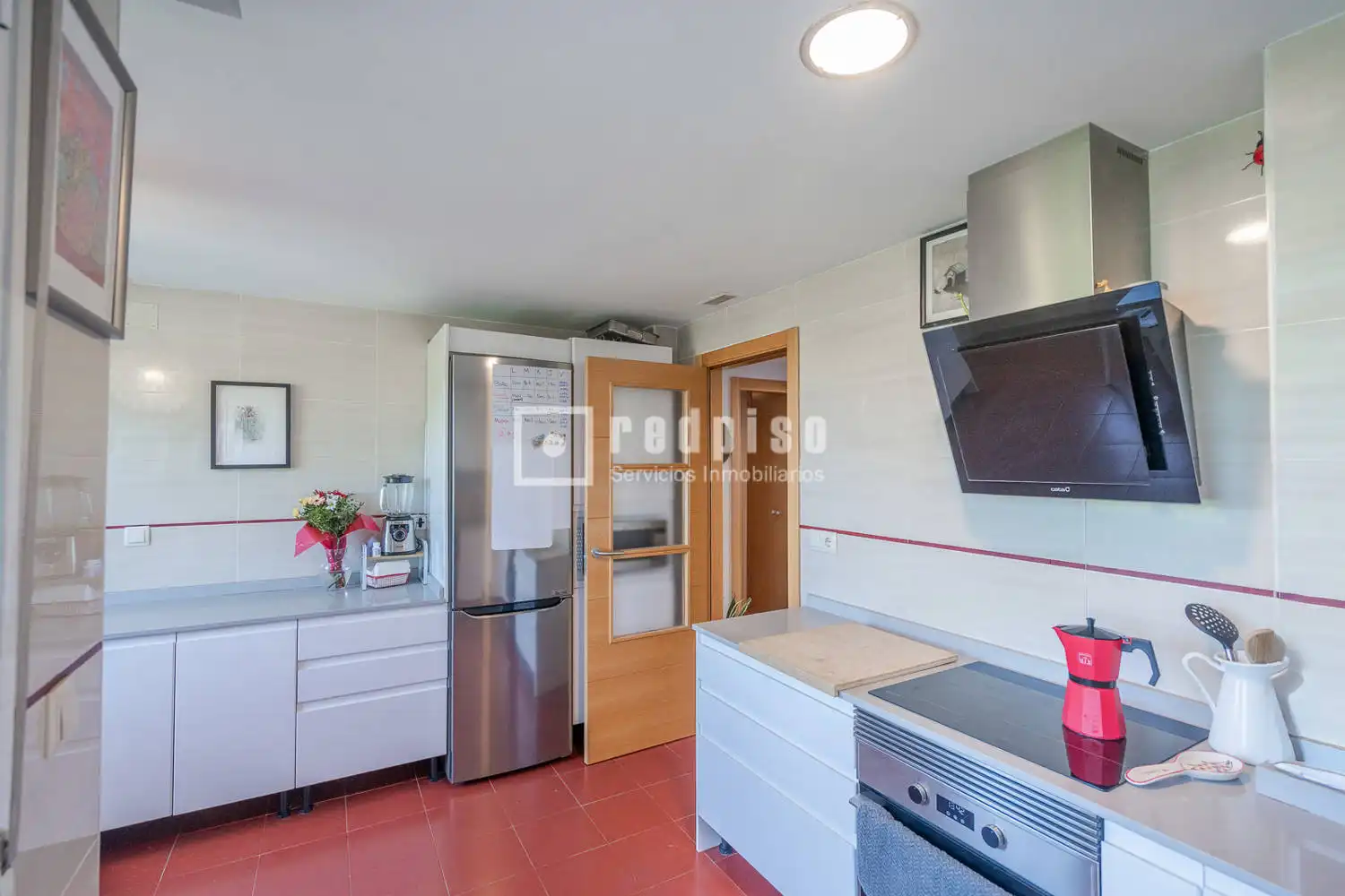 Küche von Wohnung zum Verkauf in Arroyomolinos (Madrid) mit Klimaanlage, Heizung und Privatgarten