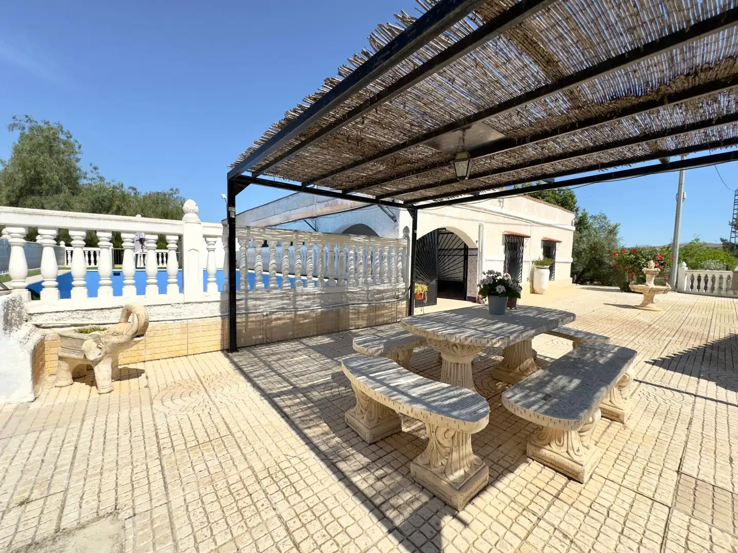 Terraza de Casa o chalet en venta en Aspe con Calefacción, Jardín privado y Terraza