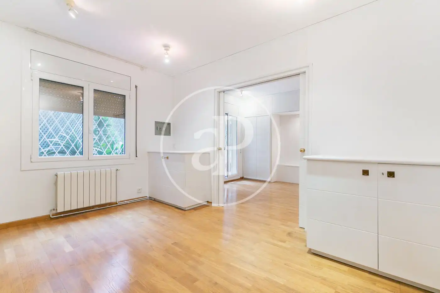 Sala de estar de Piso de alquiler en Barcelona con Aire acondicionado, Calefacción y Terraza