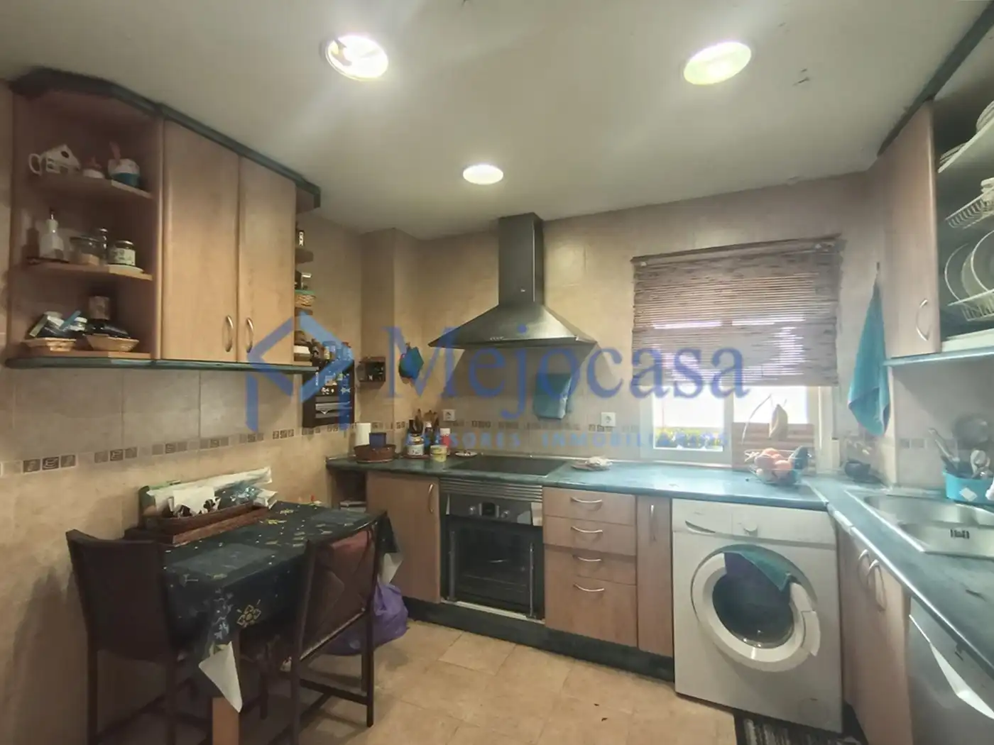 Kitchen of Flat for sale in Madrid  with Heating, Furnished and Oven
