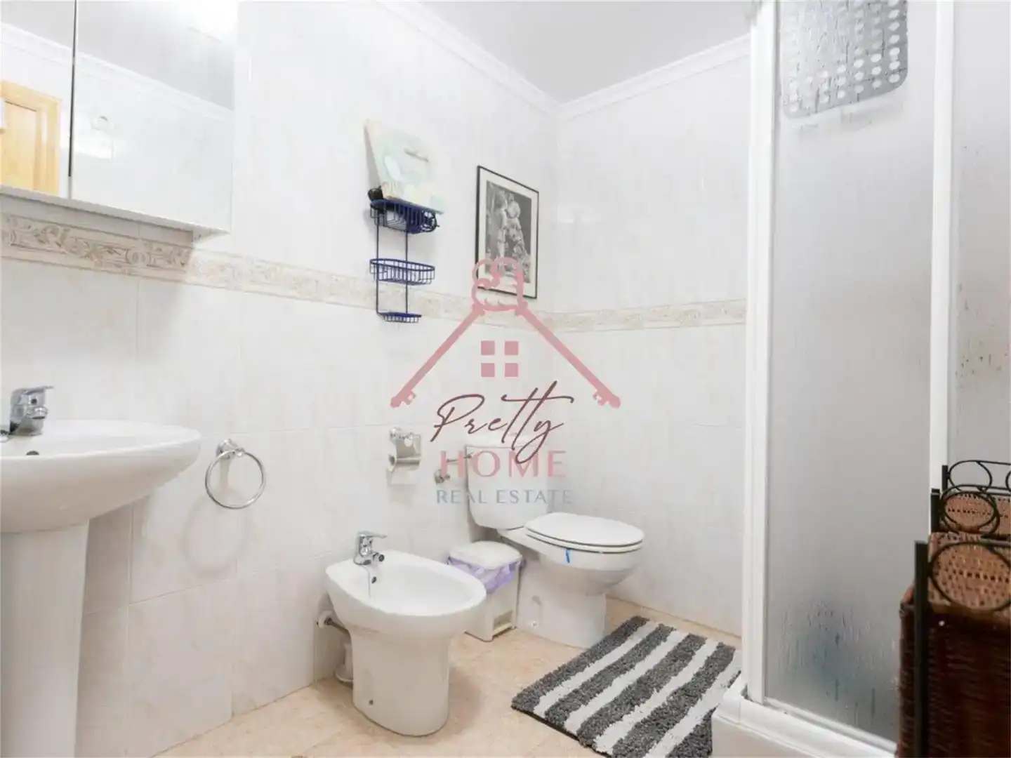 Bathroom of Flat for sale in Mazarrón  with Air Conditioner and Furnished