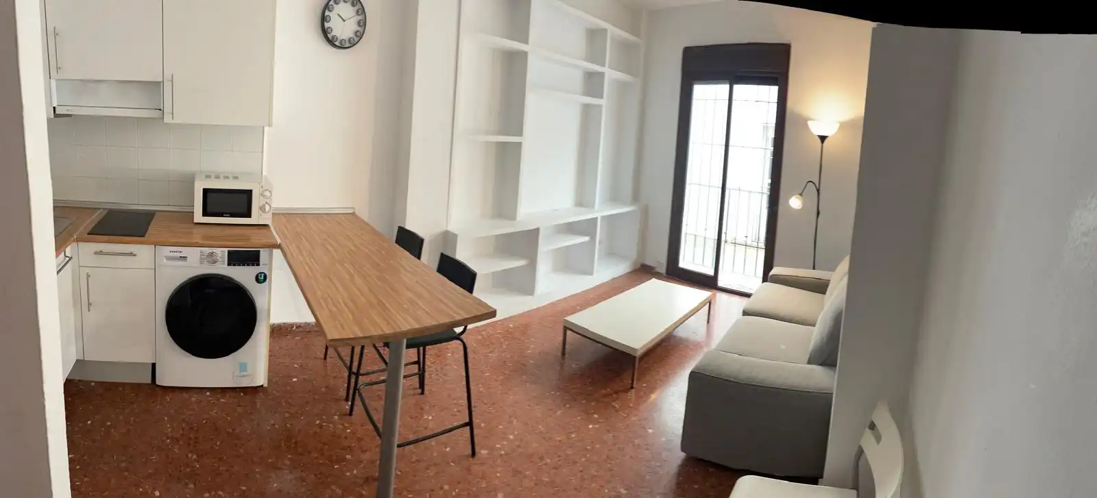 Sala de estar de Apartamento de alquiler en Jerez de la Frontera con Aire acondicionado, Amueblado y Balcón
