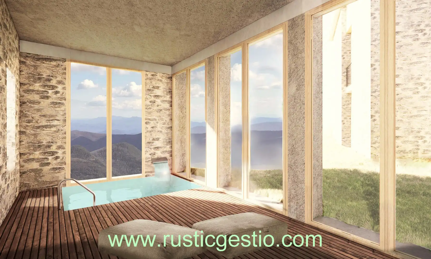 Habitación de Finca rústica en venta en Ogassa con Jardín privado y Terraza