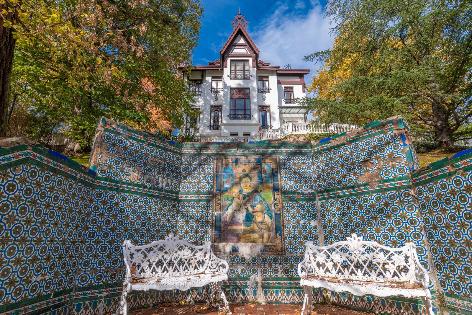 Exterior view of Country house for sale in Gordexola  with Heating, Private garden and Terrace