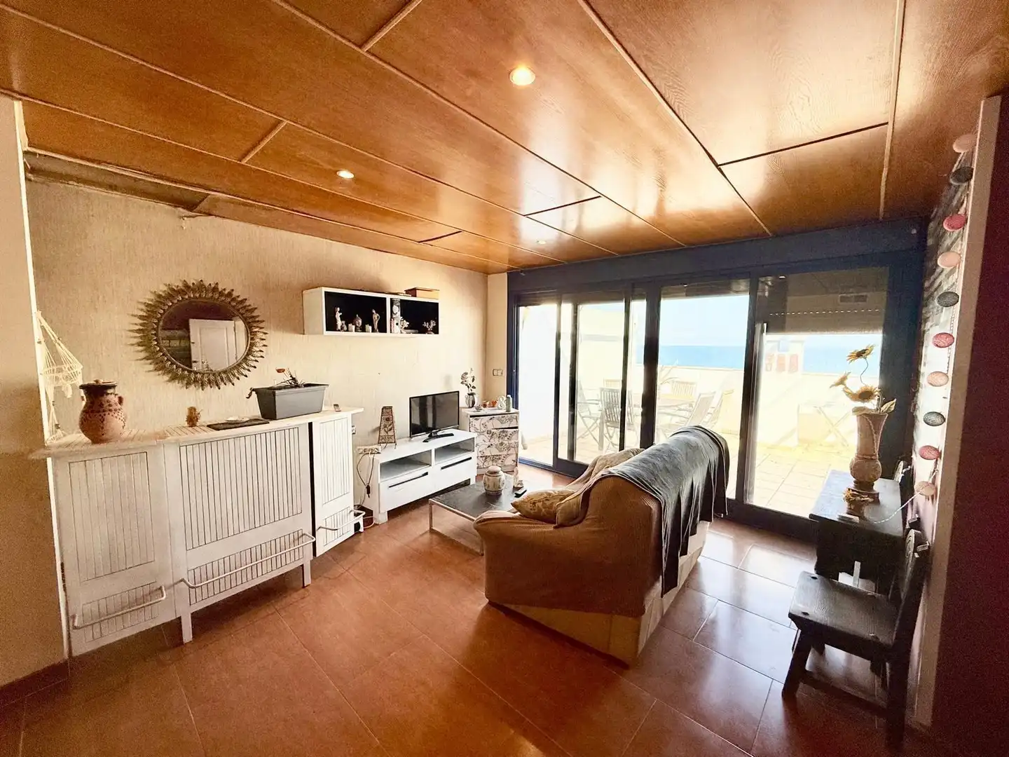 Living room of Attic for sale in Roquetas de Mar  with Terrace