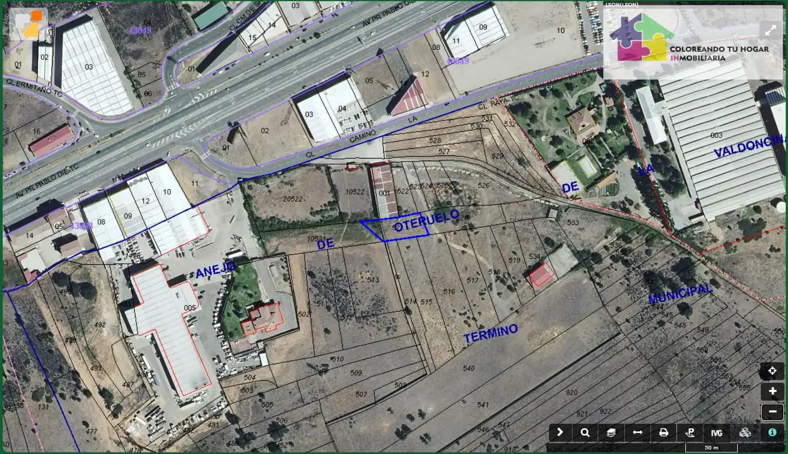 Terreny industrial en venda en León Capital 