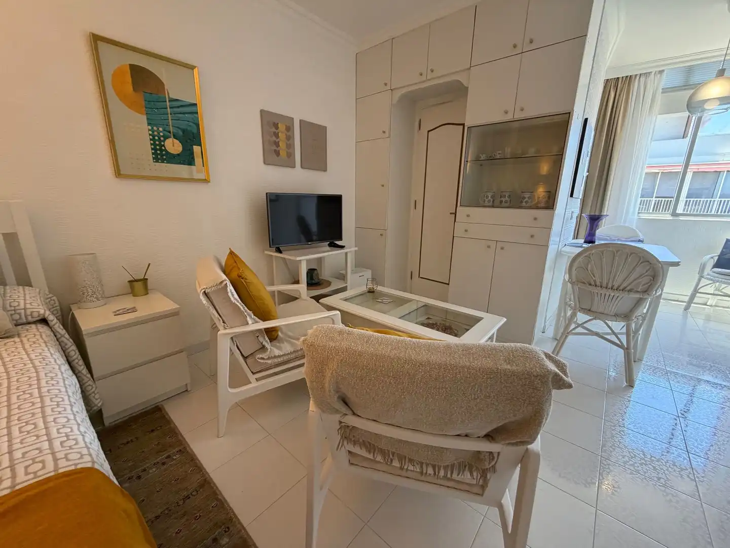 Sala d'estar de Estudi en venda en Puerto de la Cruz amb Moblat