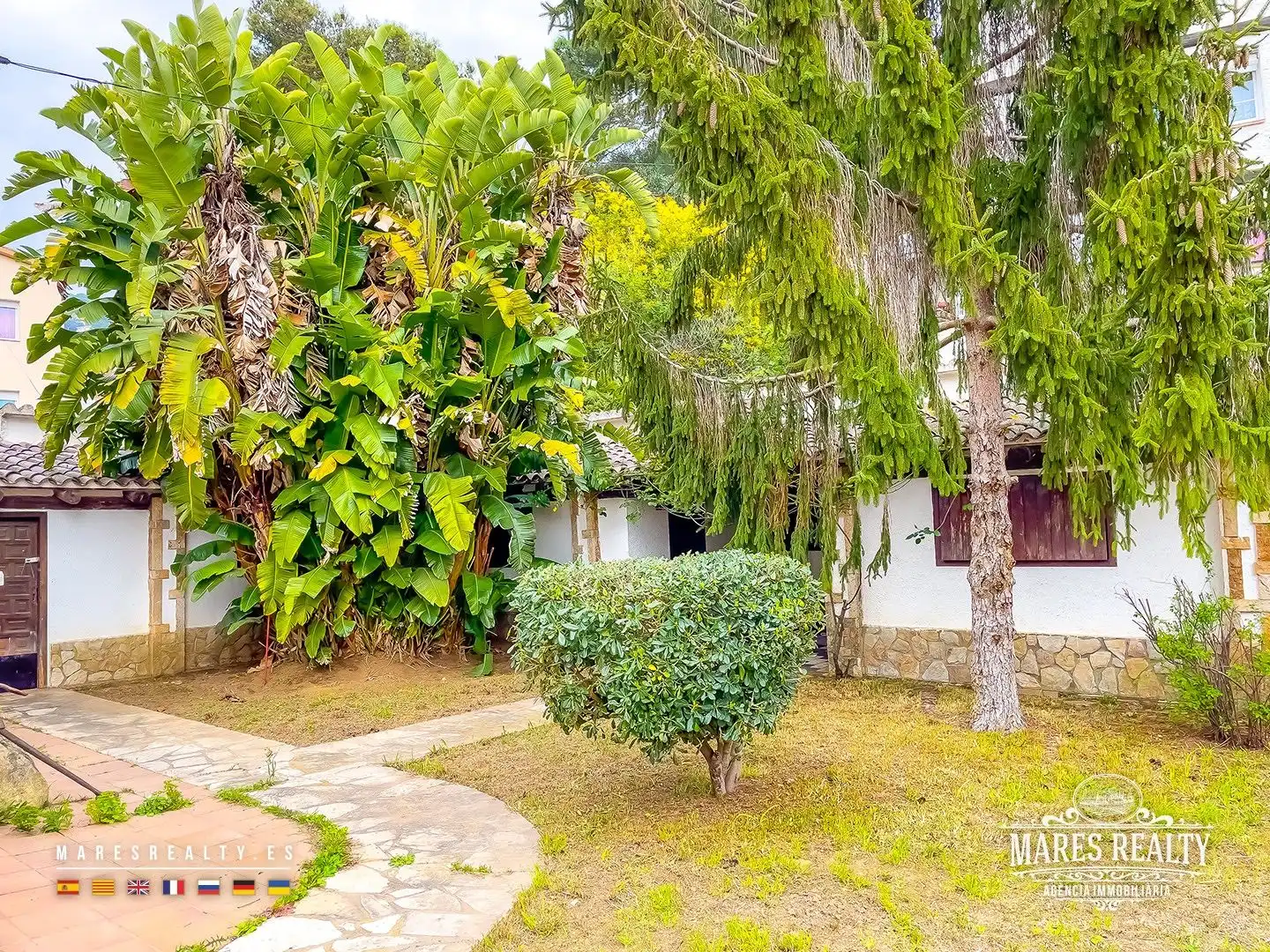 Vista exterior de Casa o chalet en venta en Lloret de Mar con Aire acondicionado, Calefacción y Jardín privado