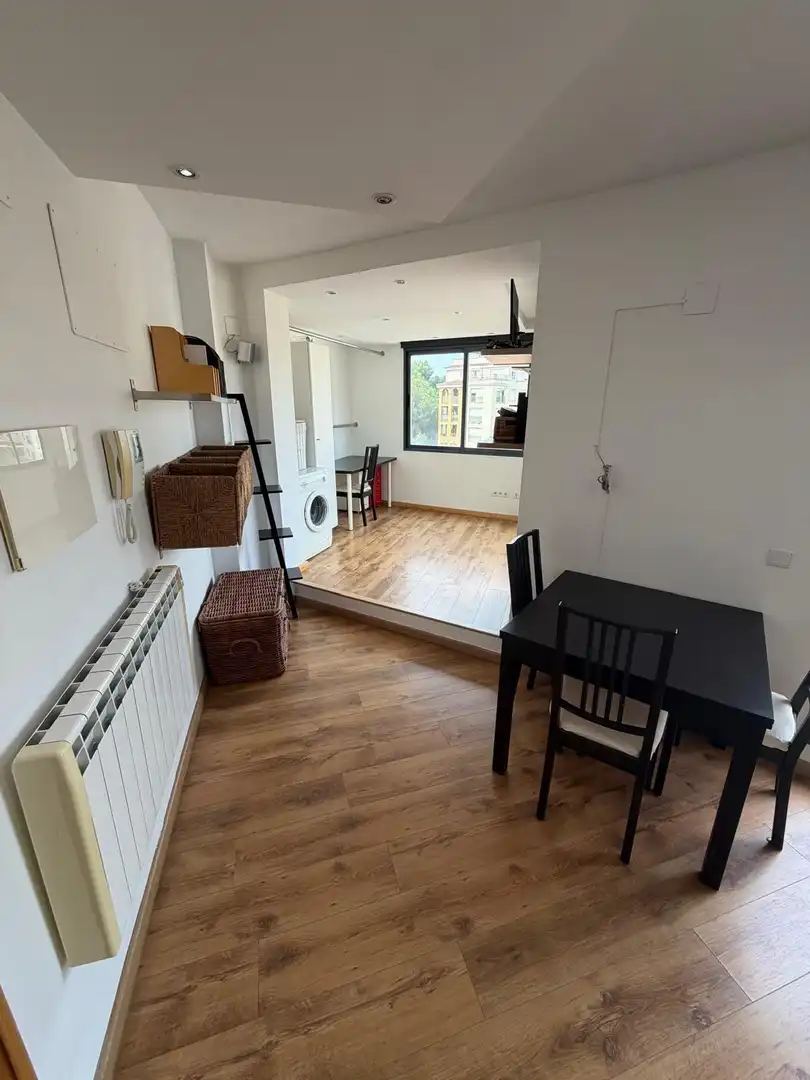 Wohnzimmer von Dachboden zum Verkauf in Náquera mit Privatgarten, Möbliert und Balkon