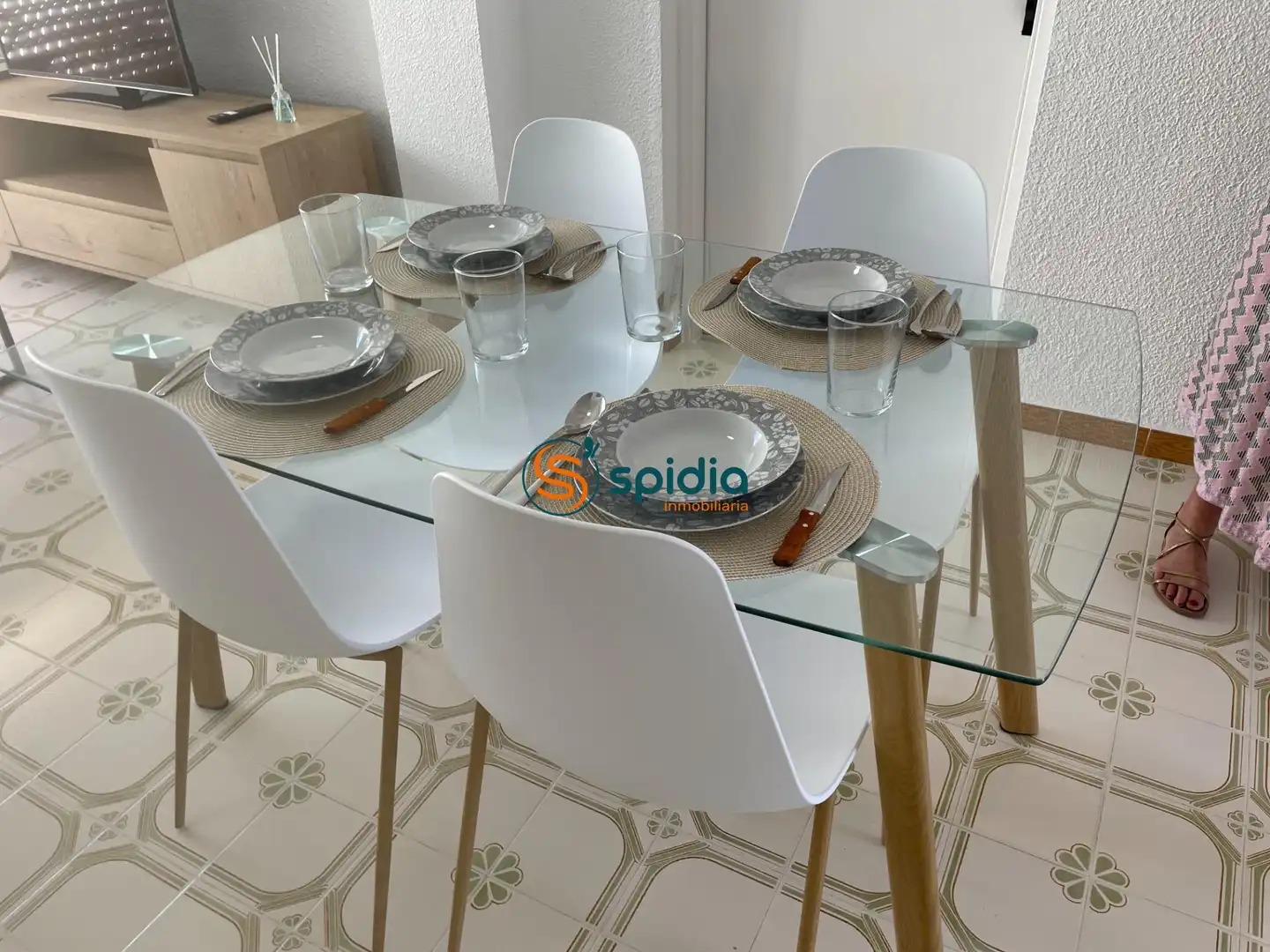Comedor de Apartamento de alquiler en Águilas con Balcón
