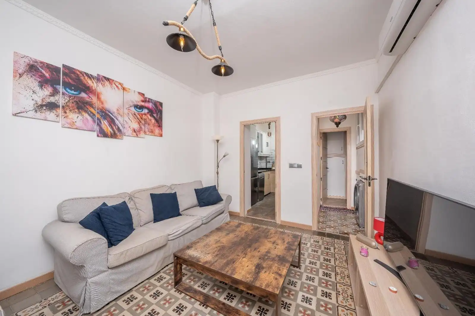 Sala de estar de Piso en venta en Alicante / Alacant