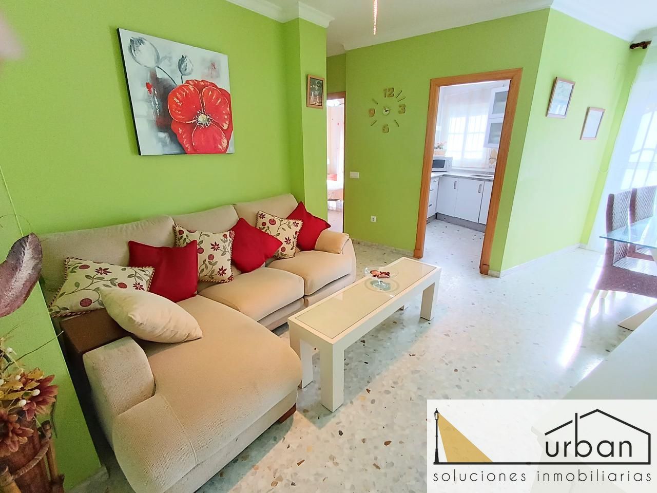 Sala d'estar de Pis en venda en Chipiona amb Terrassa