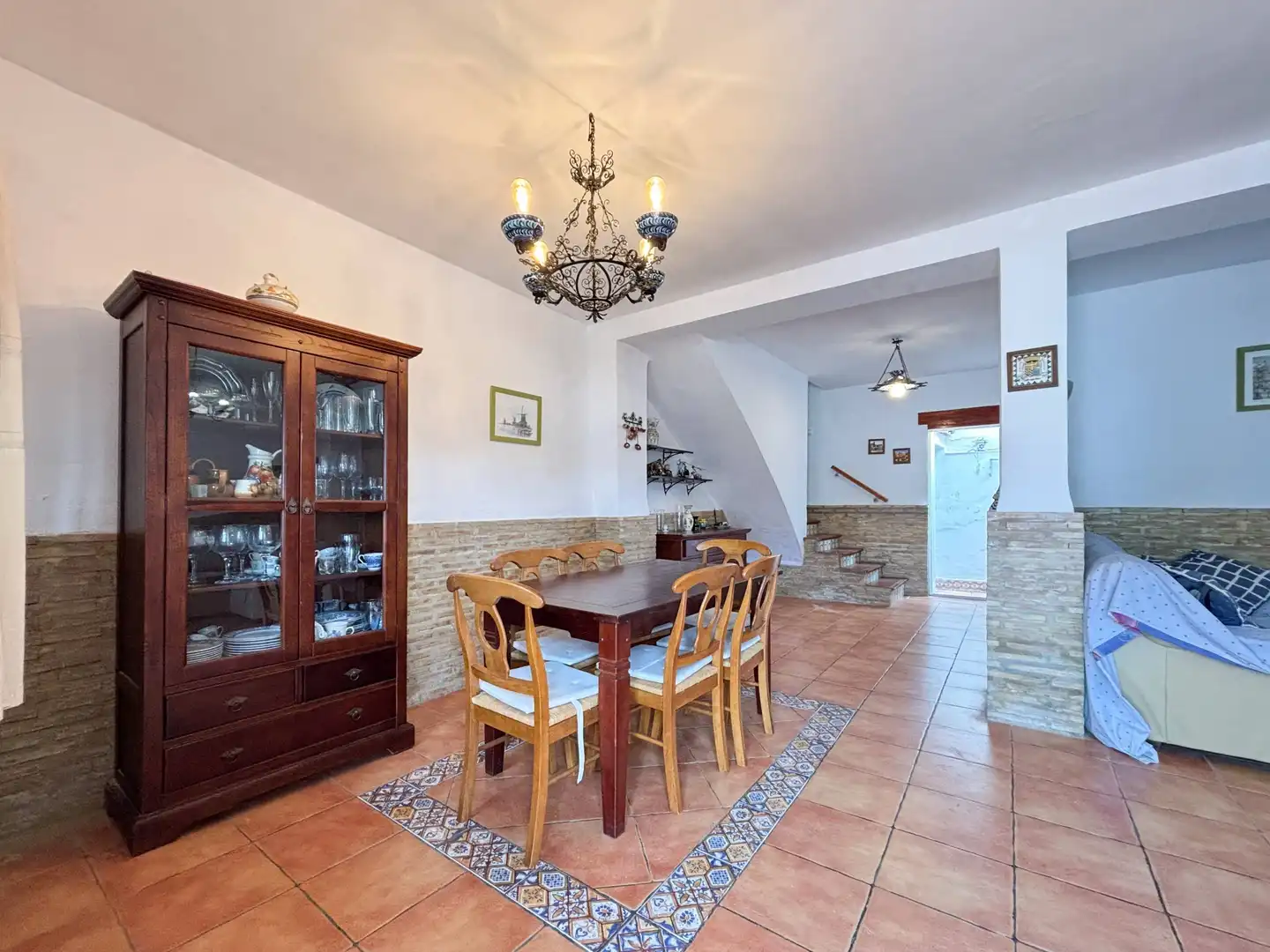 Dining room of Houses for sale in Marines  with Air Conditioner, Terrace and Furnished