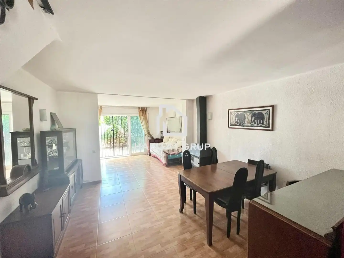 Sala de estar de Casa adosada en venta en Cambrils con Aire acondicionado, Calefacción y Jardín privado