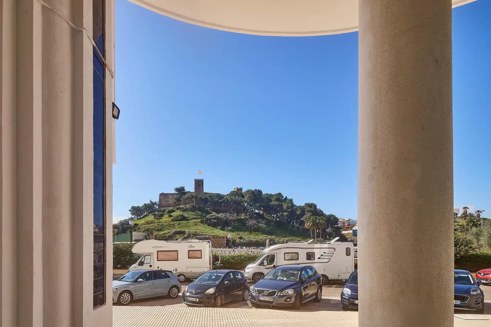 Parking of Flat for sale in Fuengirola  with Air Conditioner, Terrace and Community pool