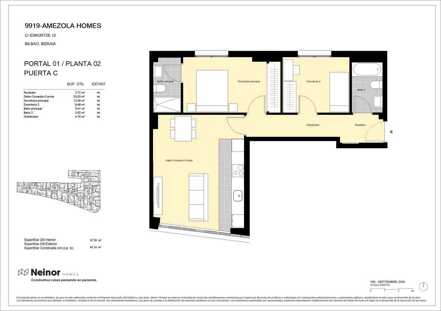 Neubau-Wohnung zum Verkauf in Calle Eskurtze 12, imagen 13