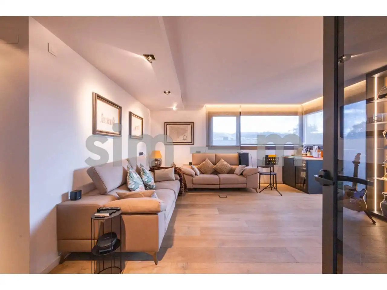 Sala de estar de Casa o chalet en venta en Sant Julià de Vilatorta con Aire acondicionado, Calefacción y Jardín privado