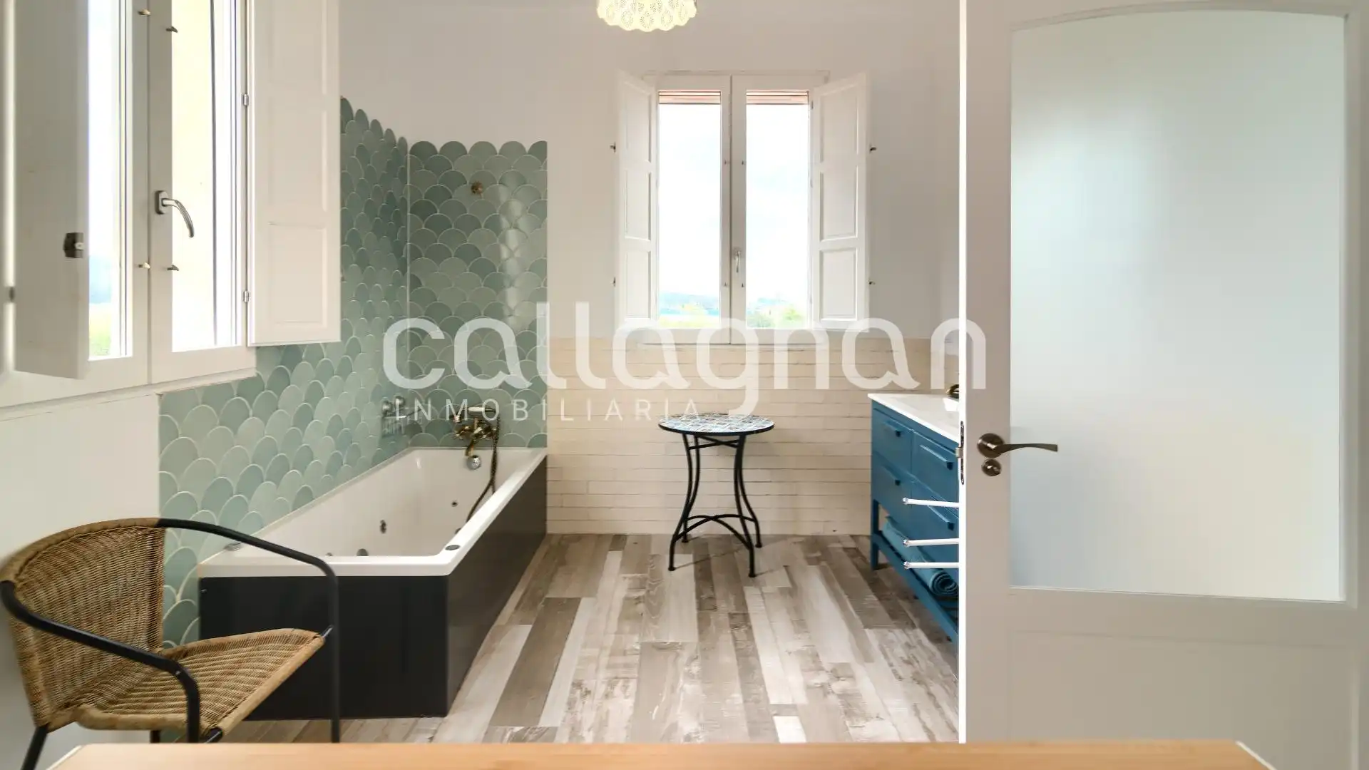 Baño de Casa o chalet en venta en Alzira con Calefacción, Jardín privado y Terraza
