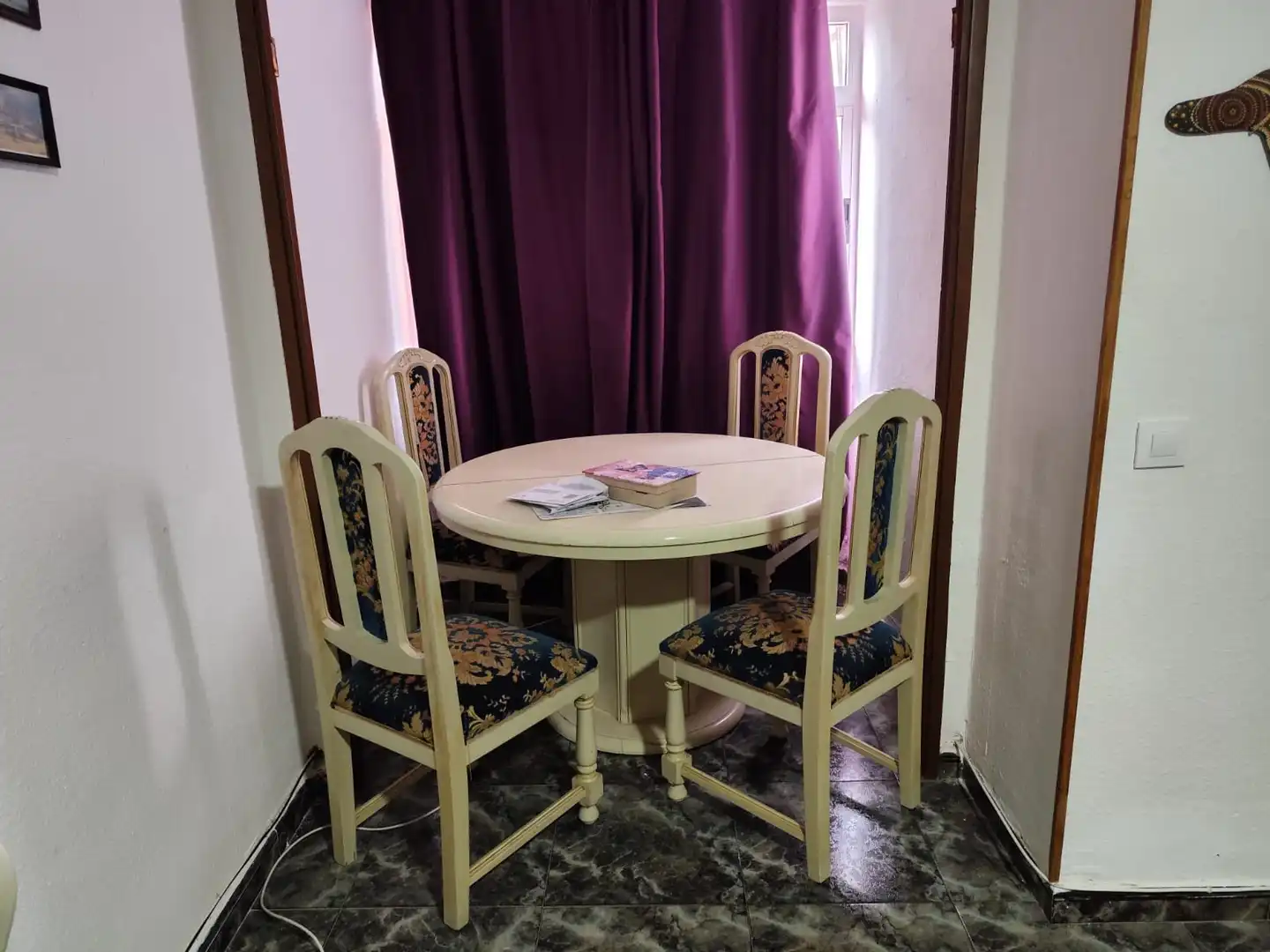 Comedor de Piso de alquiler en San Cristóbal de la Laguna con Amueblado, Lavadora y Internet