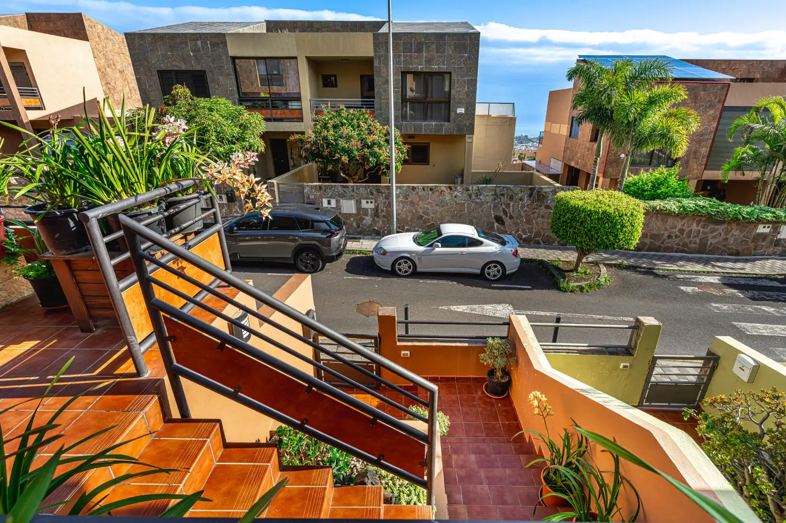 Exterior view of Detached homes for sale in Los Realejos  with Parquet flooring, Terrace and Storage room