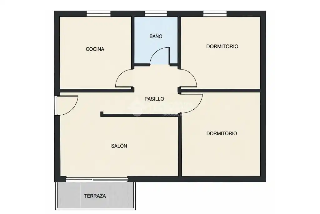 Piso en venta en Madrid con Calefacción