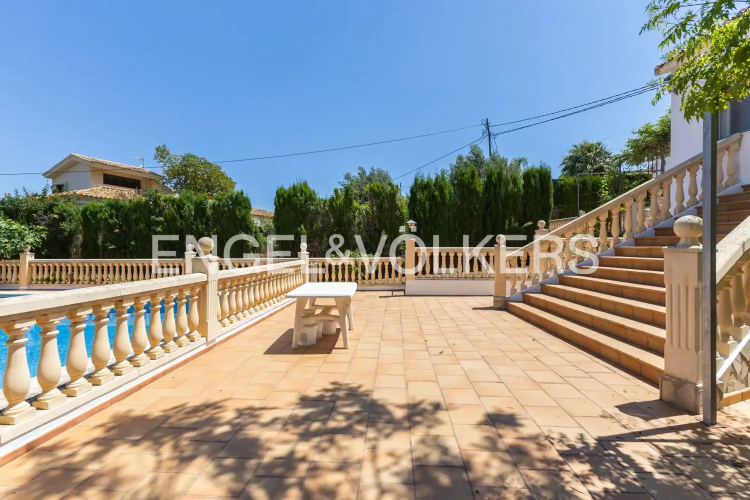 Terraza de Casa o chalet en venta en Dénia con Aire acondicionado, Calefacción y Jardín privado