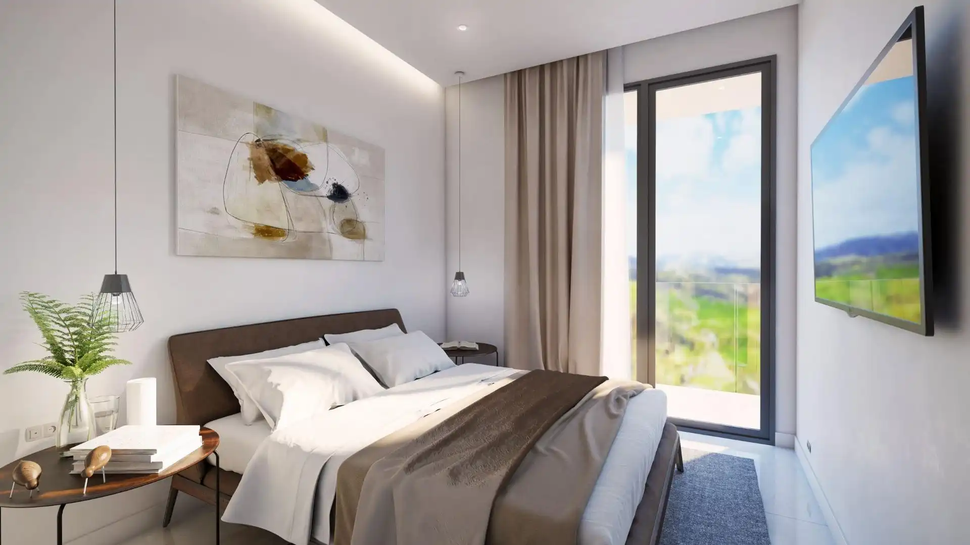 Bedroom of Apartments for sale in Mijas  with Community pool