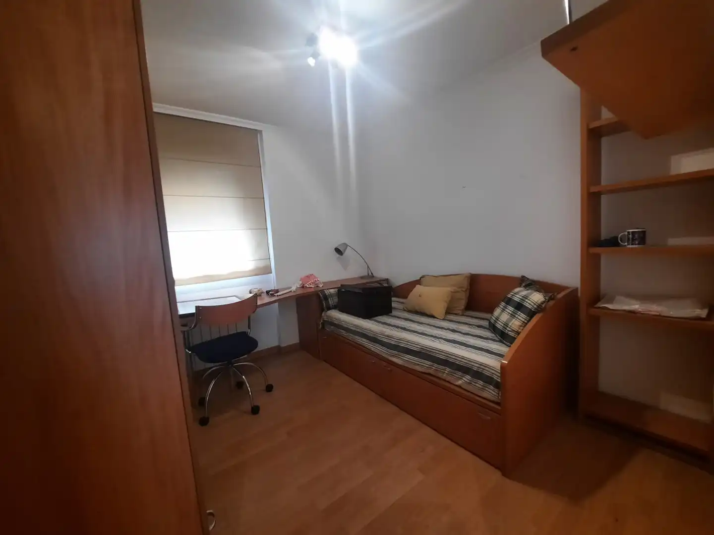 Schlafzimmer von Wohnung zur Miete in Badajoz mit Klimaanlage und Heizung