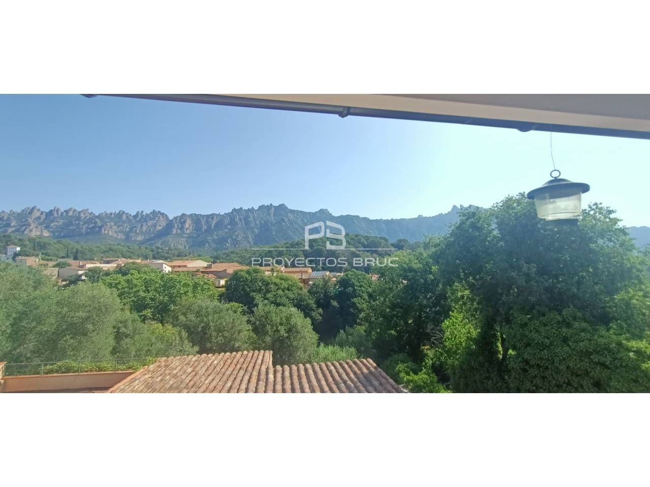 Exterior view of Attic for sale in El Bruc  with Parquet flooring, Terrace and Balcony