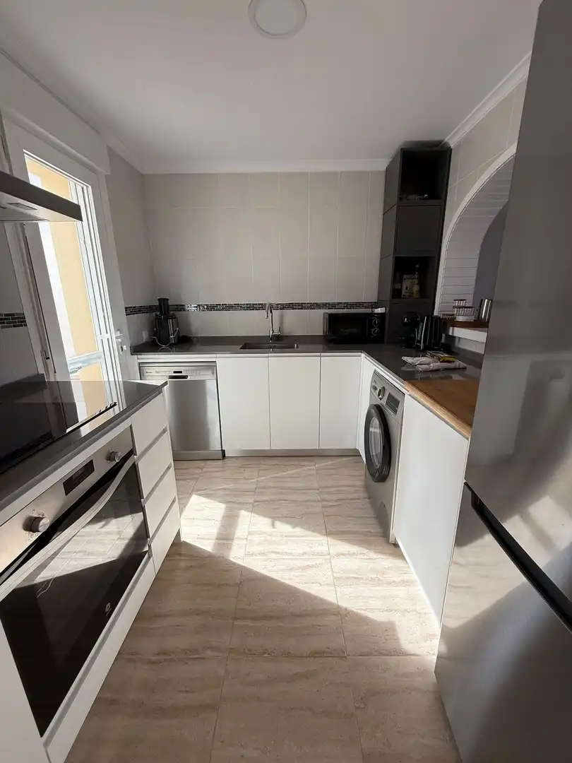 Cocina de Casa o chalet en venta en Calpe / Calp con Aire acondicionado, Calefacción y Jardín privado