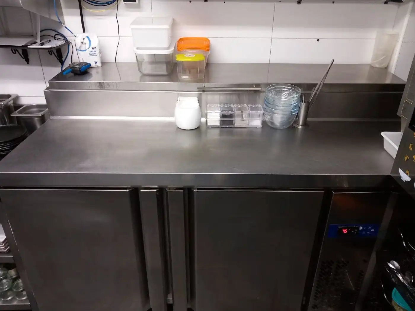 Cocina de Local en traspaso en Barcelona con Aire acondicionado, Calefacción y Amueblado