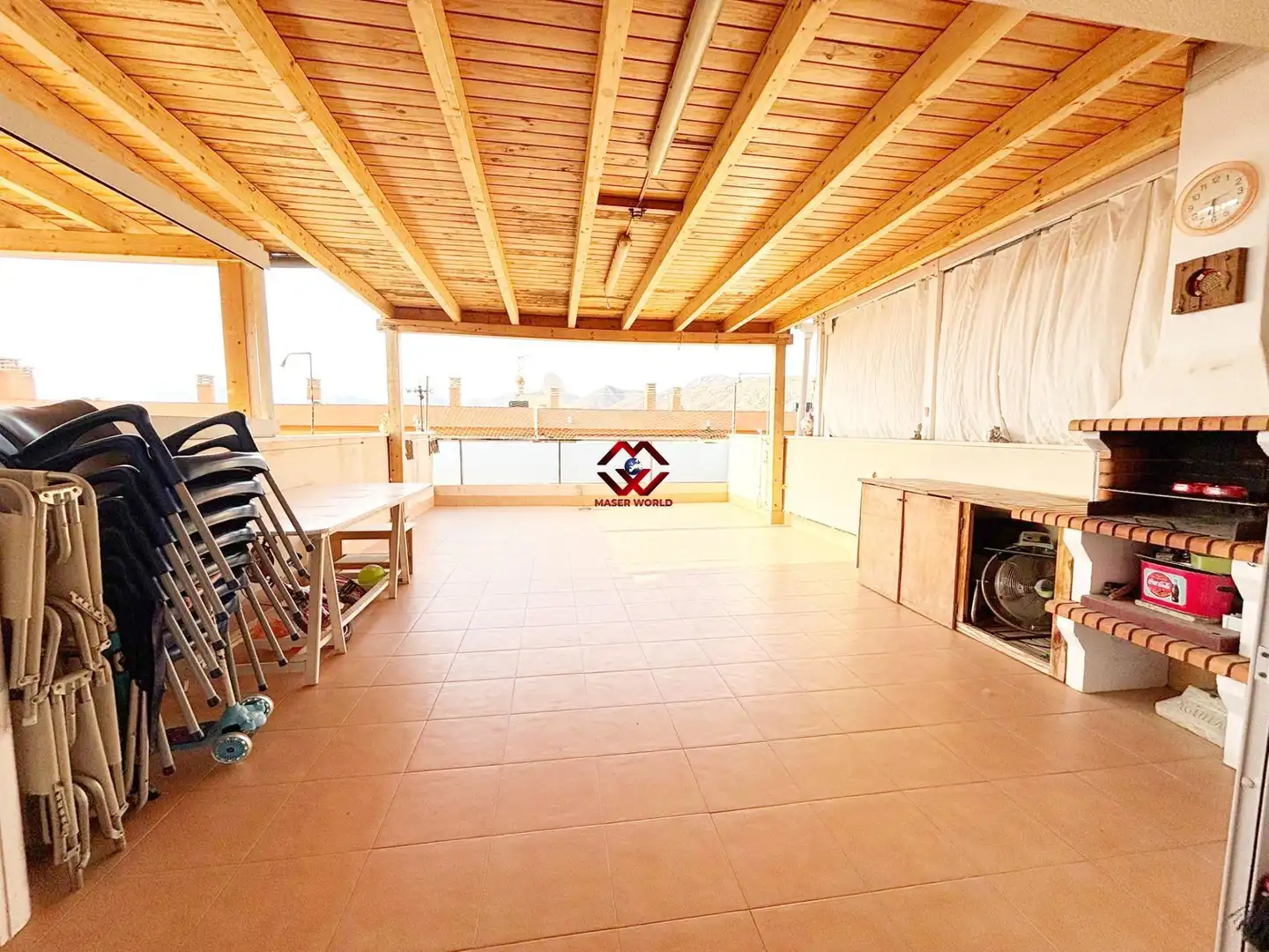 Terrace of Attic for sale in Cartagena  with Air Conditioner, Terrace and Furnished