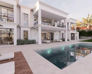 Swimming pool of House or chalet for sale in Estepona  with Air Conditioner, Terrace and Swimming Pool