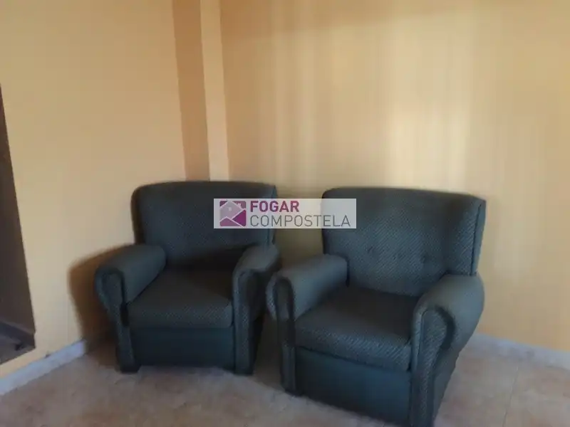 Sala de estar de Casa o chalet en venta en Santiago de Compostela  con Amueblado