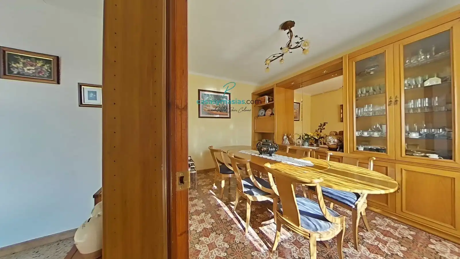 Comedor de Finca rústica en venta en Vilobí del Penedès con Calefacción, Jardín privado y Terraza