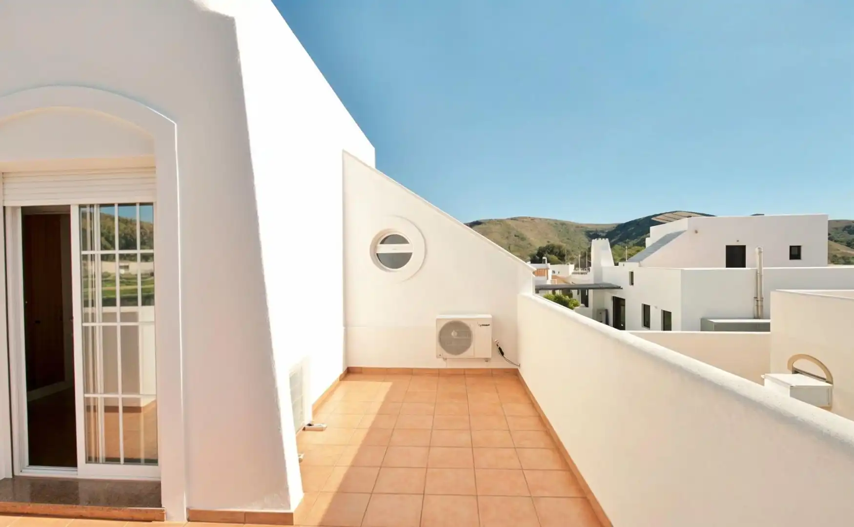 Terraza de Casa adosada en venta en Níjar con Aire acondicionado, Calefacción y Jardín privado