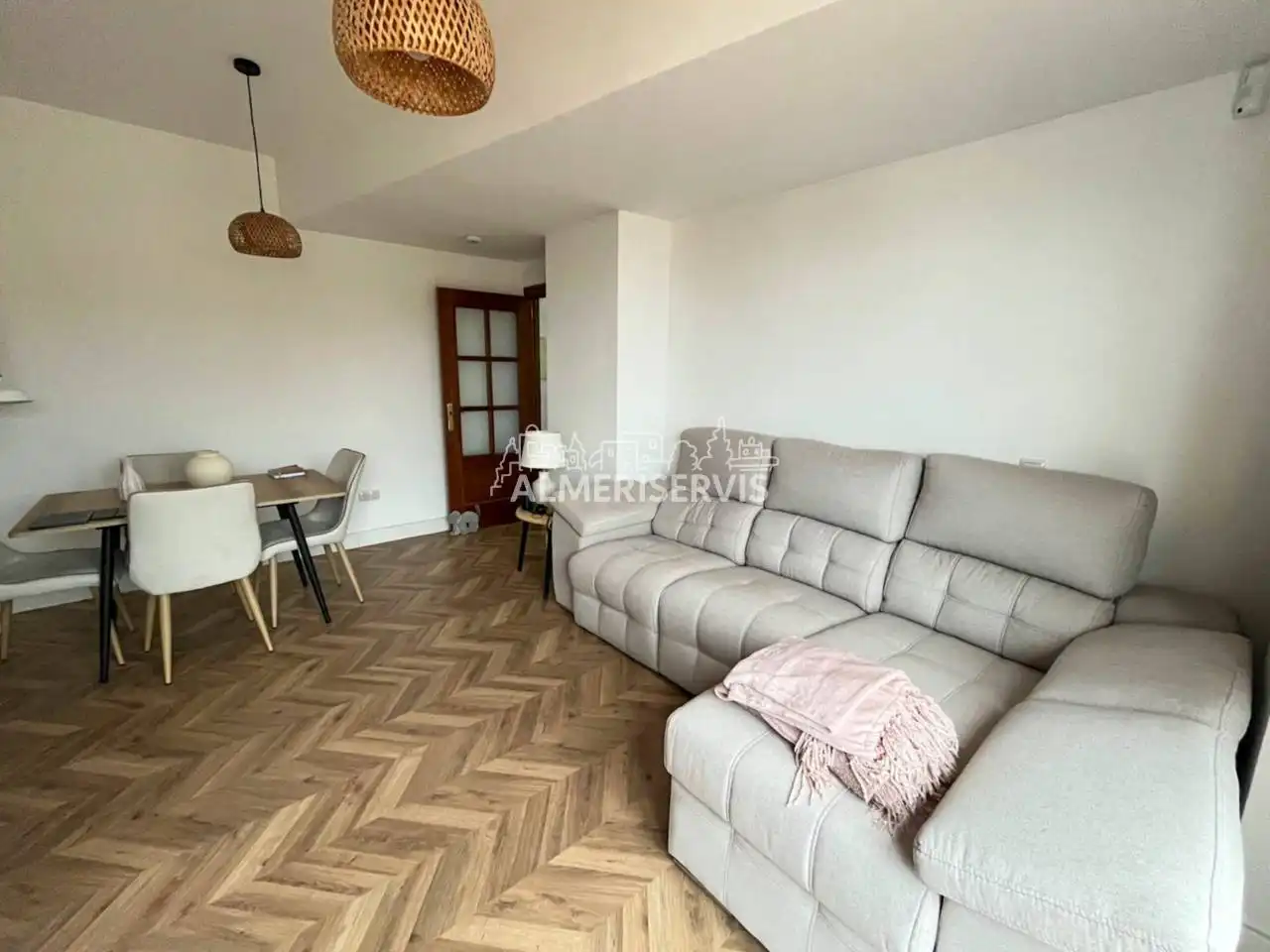 Living room of Attic for sale in Adra  with Air Conditioner, Parquet flooring and Terrace
