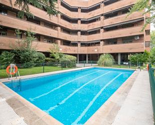 Swimming pool of Duplex for sale in  Madrid Capital  with Air Conditioner and Terrace