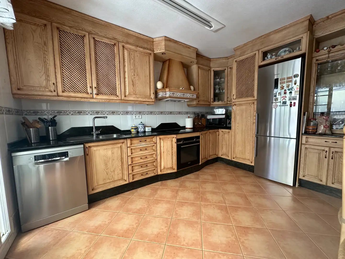 Cocina de Casa adosada en venta en Cartagena con Aire acondicionado, Jardín privado y Terraza